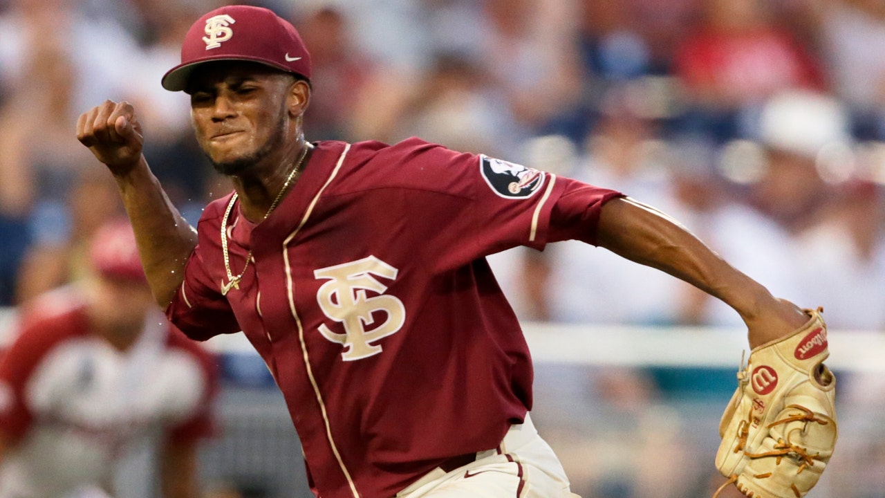 Parrish pitches gem in FSU's 1-0 win over Arkansas at CWS